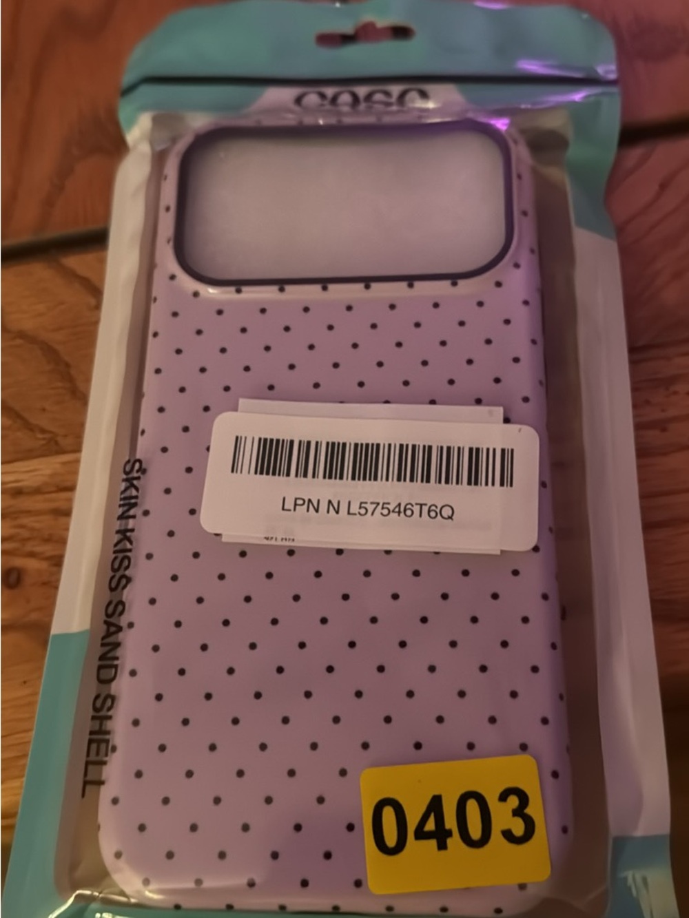 Unbranded Lavender Dot Phone Case